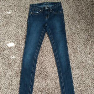 Rue 21 Mid Rise, Long, Skinny Jeans Size 0